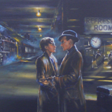 'Brief Encounter'
Based on the 1945 film starring Celia Johnson and Trevor Howard.
Acrylic on canvas, 120cm x 50cm
SOLD